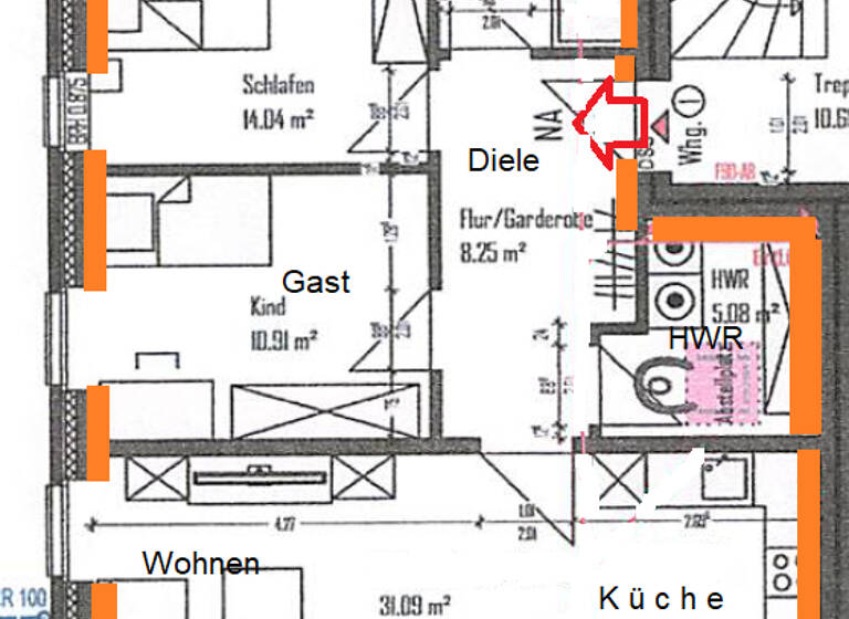 Wohnung zum Kauf 249.000 € 3 Zimmer 78,1 m² Holterfehn Ostrhauderfehn 26842