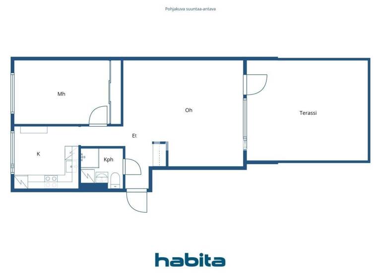 Studio zum Kauf 105.000 € 2 Zimmer 53 m² 2. Geschoss Kanervatie 5 A C 11 Vihti 03100
