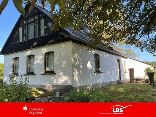 Einfamilienhaus zum Kauf 145.000 € 3 Zimmer 104 m² 1.937 m² Grundstück Gettengrün Adorf 08626