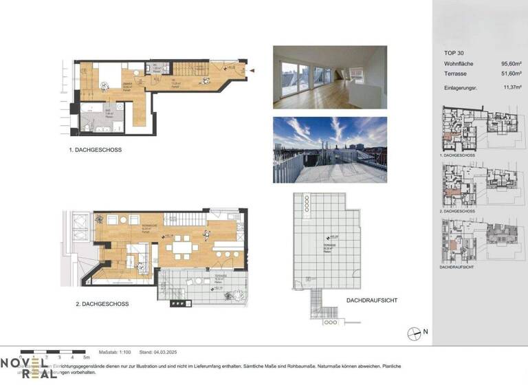 Maisonette zum Kauf - Erstbezug 990.000 € 2 Zimmer 95,6 m² 2. Geschoss Wien 1180
