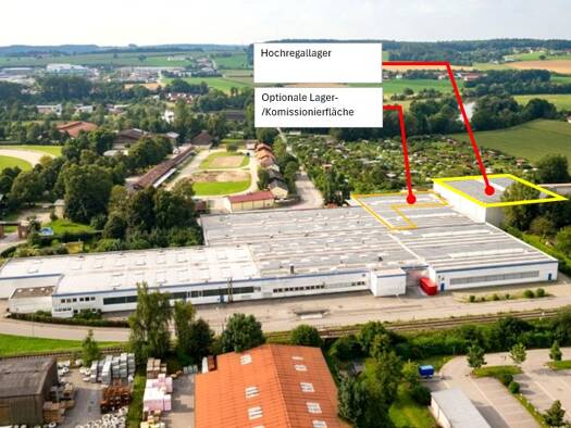 Lagerhalle zur Miete 3 € 4.240 m² Lagerfläche Pfarrkirchen 84347