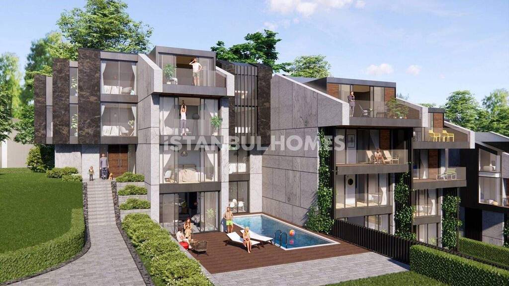 Doppelhaushälfte zum Kauf 783.000 € 6 Zimmer 300 m² 3.550 m² Grundstück Istanbul 34450