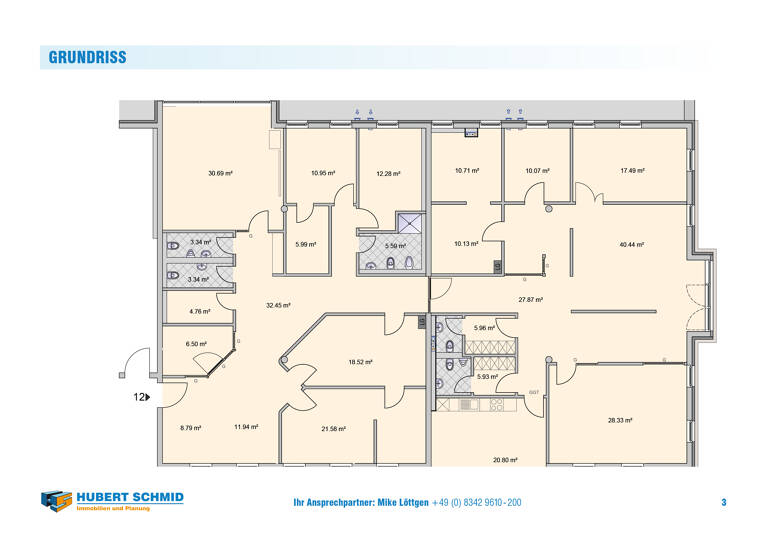 Büro zur Miete provisionsfrei 355 m² Bürofläche Bahnhofstraße 12 Füssen 87629