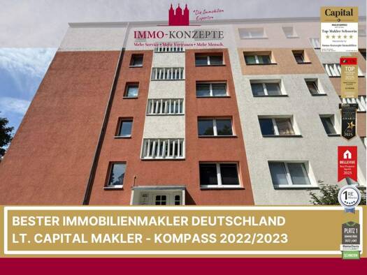 Wohnung zum Kauf 73.000 € 2 Zimmer 44,3 m² Lankow Schwerin 19057