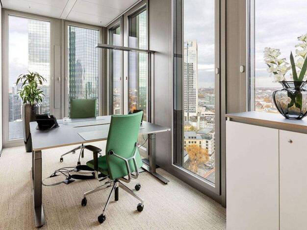 Bürofläche zur Miete provisionsfrei 22 m² Bürofläche teilbar ab 7 m² Taunusanlage 9-10 Bahnhofsviertel Frankfurt am Main 60329