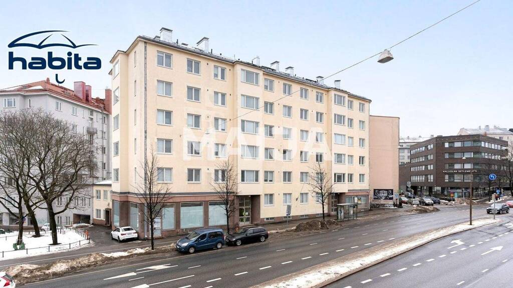 Studio zum Kauf 105.000 € 1 Zimmer 19 m² 5. Geschoss Sturenkatu 13 Helsinki 00510
