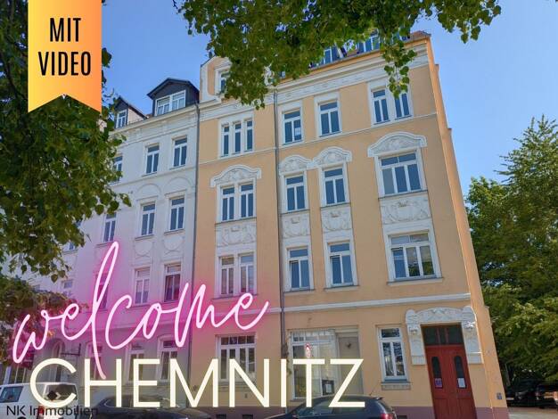 Wohnung zur Miete 636 € 4 Zimmer 106 m² 3. Geschoss Georgstr. 23 Zentrum Chemnitz 09111