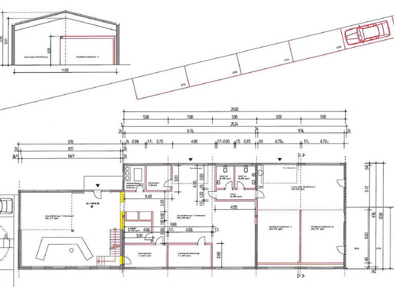 Lagerhalle zur Miete 8,33 € 420 m² Lagerfläche Gottmadingen 78244
