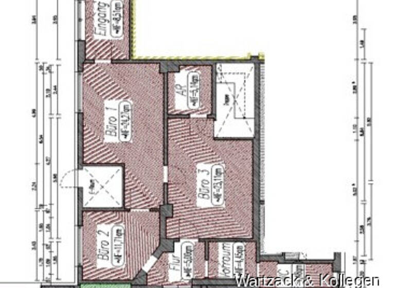 Bürogebäude zur Miete 655 € 3 Zimmer 59,1 m² Bürofläche Allersberg 90584