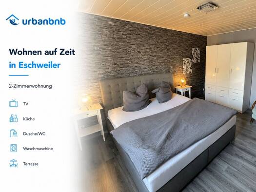 Wohnung zur Miete auf Zeit 1.290 € 2 Zimmer 57 m² frei ab 14.10.2026 Dürener Str. Ost Eschweiler 52249