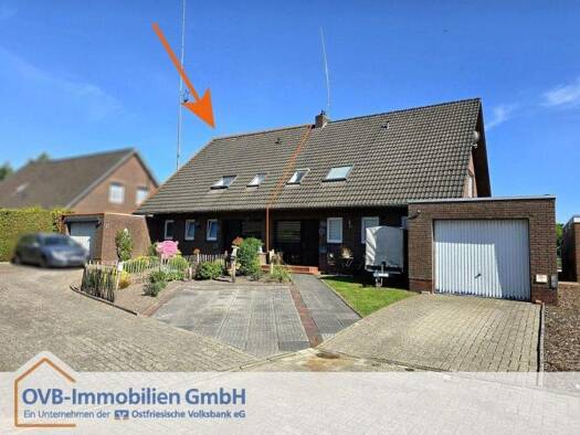 Doppelhaushälfte zum Kauf 148.000 € 4 Zimmer 115 m² 440 m² Grundstück Stapel Uplengen 26670