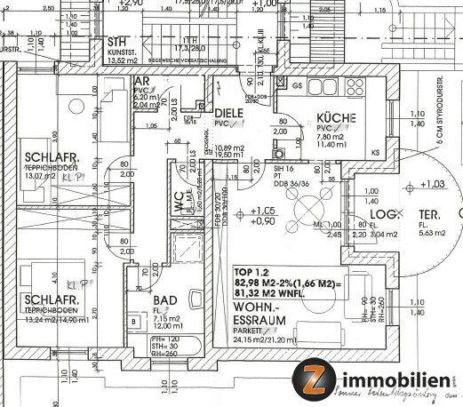 Wohnung zur Miete 447 € 3 Zimmer 81,2 m²<br/>Wohnfläche Mogersdorf 8382