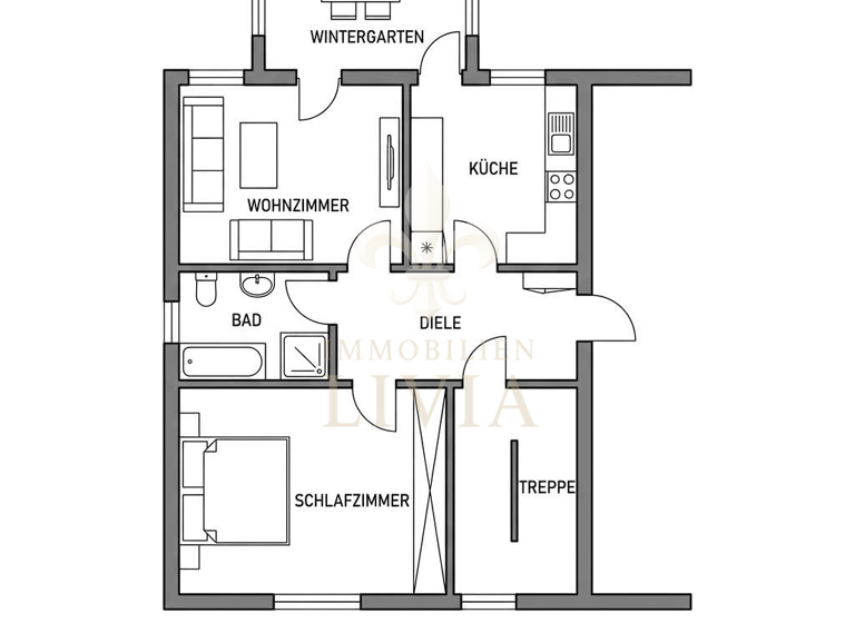 Wohnung zum Kauf 120.000 € 3 Zimmer 105 m² 1. Geschoss Elversberg Spiesen-Elversberg 66583