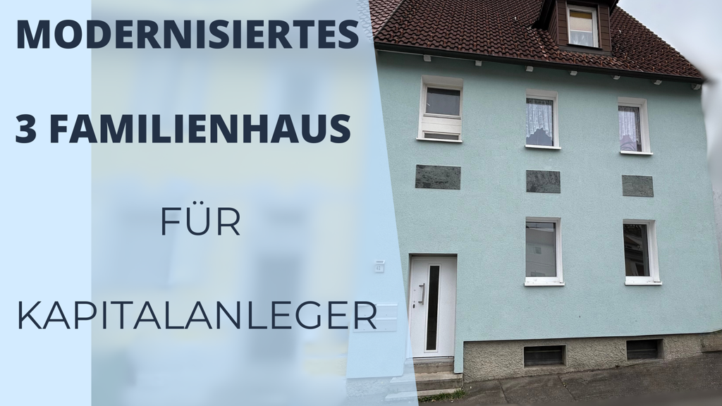 Mehrfamilienhaus zum Kauf 365.000 € 8 Zimmer 165 m² 118 m² Grundstück frei ab sofort Schwenningen Villingen-Schwenningen 78054