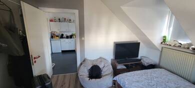 Wohnung zur Miete 265 € 1 Zimmer 3. Geschoss frei ab sofort Pottgraben 40 Innenstadt 15 Osnabrück 49074