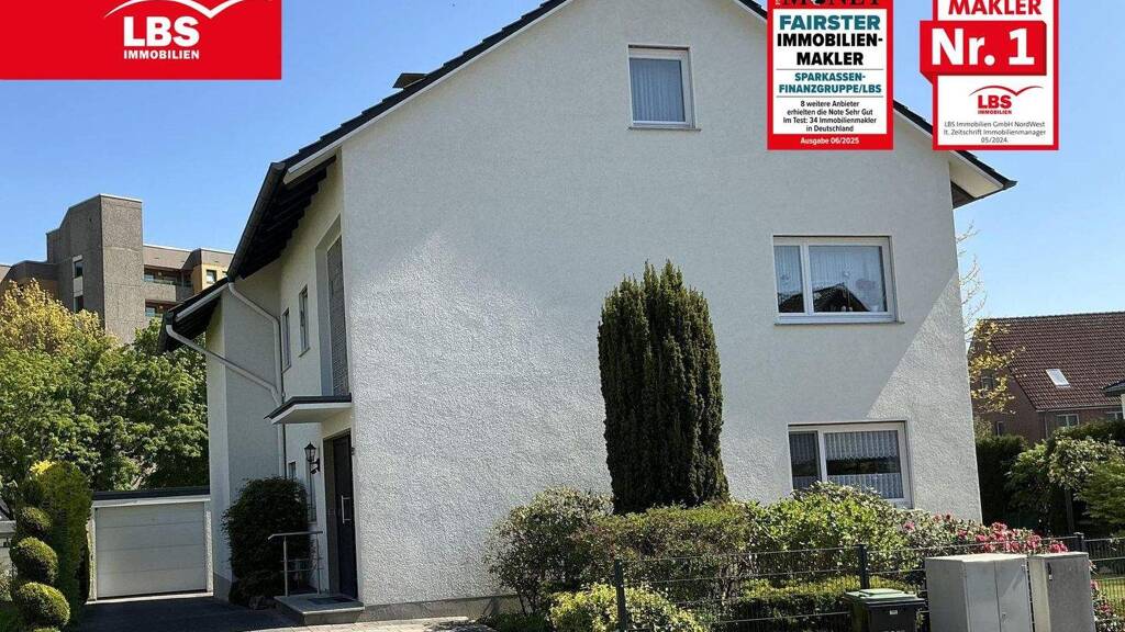 Mehrfamilienhaus zum Kauf 395.000 € 8 Zimmer 198 m² 520 m² Grundstück Innenstadt Herford 32051