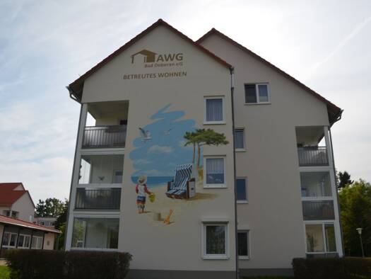 Wohnung zur Miete 700 € 2 Zimmer 70 m² 3. Geschoss frei ab sofort Thünenstr. 26 b Bad Doberan 18209