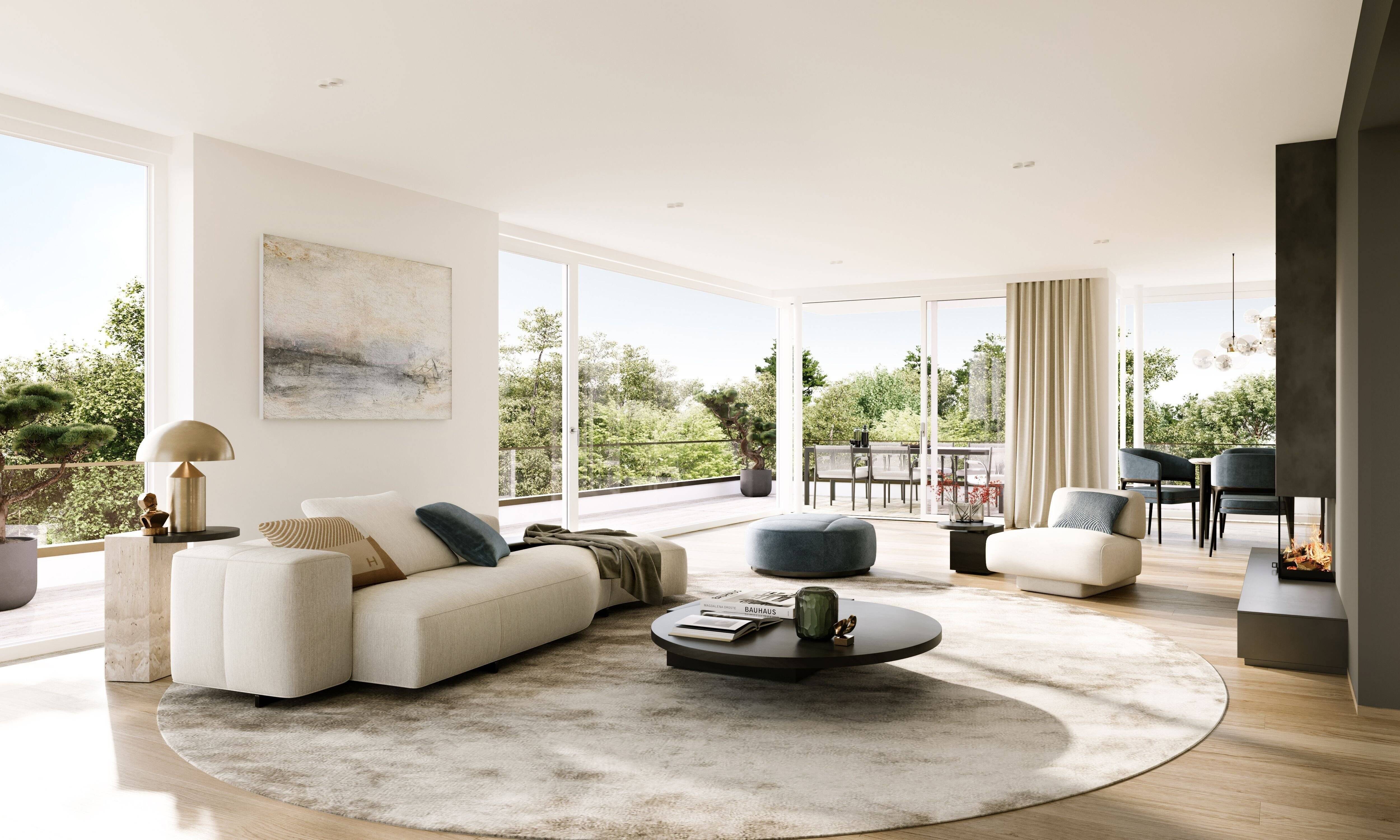 Penthouse zum Kauf 4.878.800 € 4 Zimmer 183,2 m²<br/>Wohnfläche 2.<br/>Geschoss Normanneplatz 8 Bogenhausen München 81925