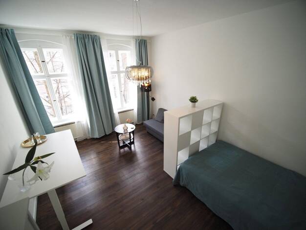 Studio zur Miete 1.000 € 1 Zimmer 37 m² 2. Geschoss Weißensee Berlin 13086