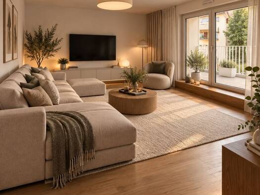 Wohnung zum Kauf - Erstbezug provisionsfrei 840.000 € 4 Zimmer 89,3 m² 3. Geschoss frei ab sofort Frankfurt am Main 60385