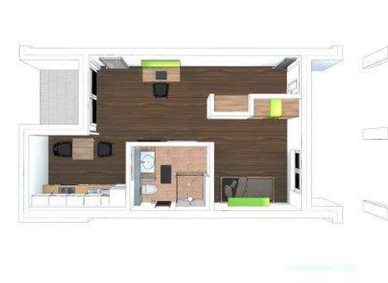 Studio zur Miete 900 € 1 Zimmer 42,5 m² 1. Geschoss Haydnstraße 4 Lemgo 32657