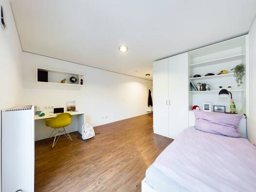Wohnung zur Miete 993 € 1 Zimmer 28,1 m² 1. Geschoss frei ab 01.01.2026 Resi-Huber-Platz 1 Sendling München 81371