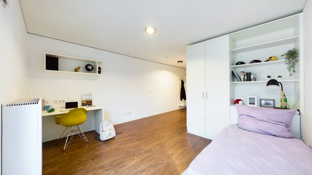 Studio zur Miete 1.008 € 1 Zimmer 28,1 m² 1. Geschoss frei ab sofort Resi-Huber-Platz 1 Sendling München 81371