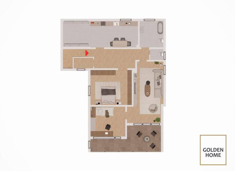 Wohnung zum Kauf 435.000 € 3 Zimmer 100 m² 1. Geschoss Happing Rosenheim 83026