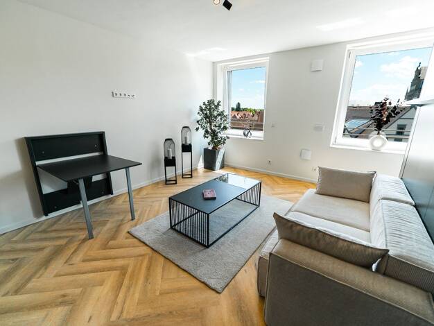 Wohnung zur Miete 896 € 1 Zimmer 27 m² frei ab sofort Innenstadt Augsburg 86152