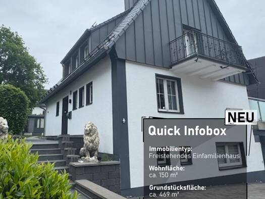 Haus zum Kauf 699.000 € 5 Zimmer 125 m² 469 m² Grundstück Lüdenscheid Lüdenscheid 58509