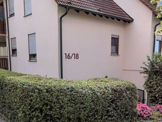 Terrassenwohnung zur Miete 400 € 1,5 Zimmer 40 m² Geschoss EG/2 frei ab 01.06.2026 Wolpertshausen 74549