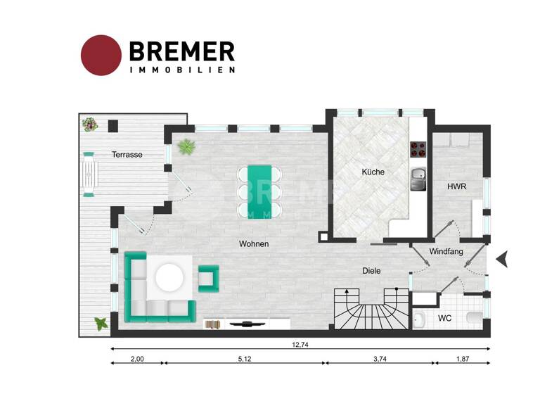 Doppelhaushälfte zum Kauf 300.000 € 4 Zimmer 131 m² 343 m² Grundstück Hittbergen 21522