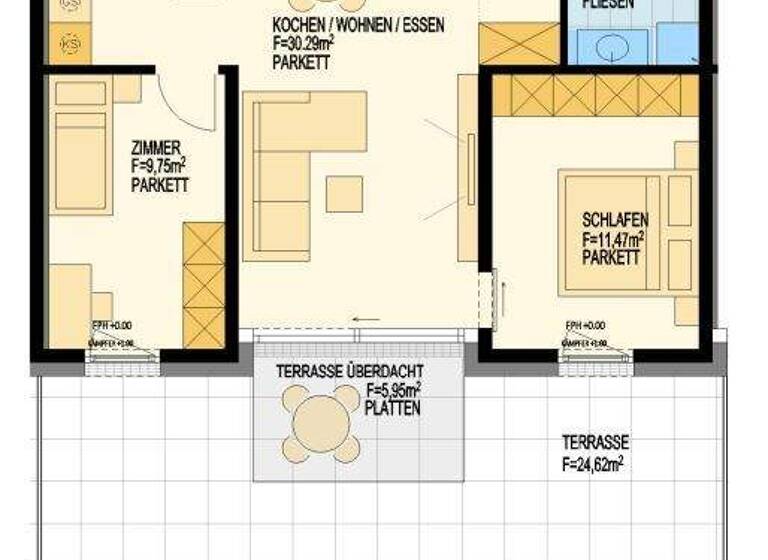 Terrassenwohnung zur Miete 1.200 € 3 Zimmer 59,9 m² EG Karwendelstraße 2a Schwaz 6130