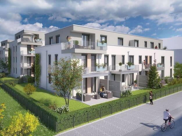 Wohnung zum Kauf - Neubau provisionsfrei 398.330 € 3 Zimmer 74,9 m² 1. Geschoss Bayreuth 95444
