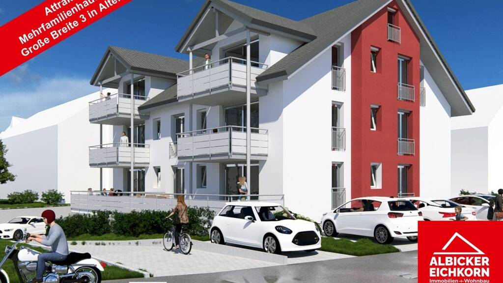Wohnung zum Kauf provisionsfrei 436.800 € 4 Zimmer 104 m² 3. Geschoss Große Breite 3 Altenburg Jestetten-Altenburg 79798