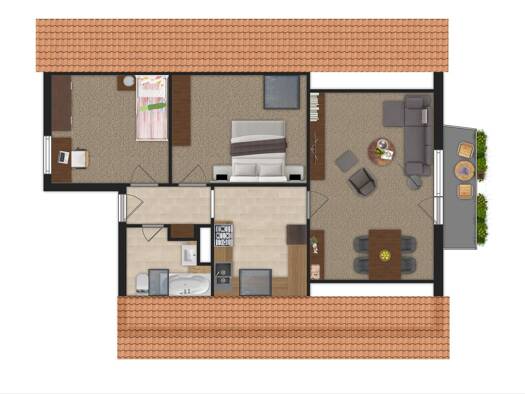 Wohnung zum Kauf 255.000 € 3 Zimmer 63 m² Dettingen Konstanz 78465
