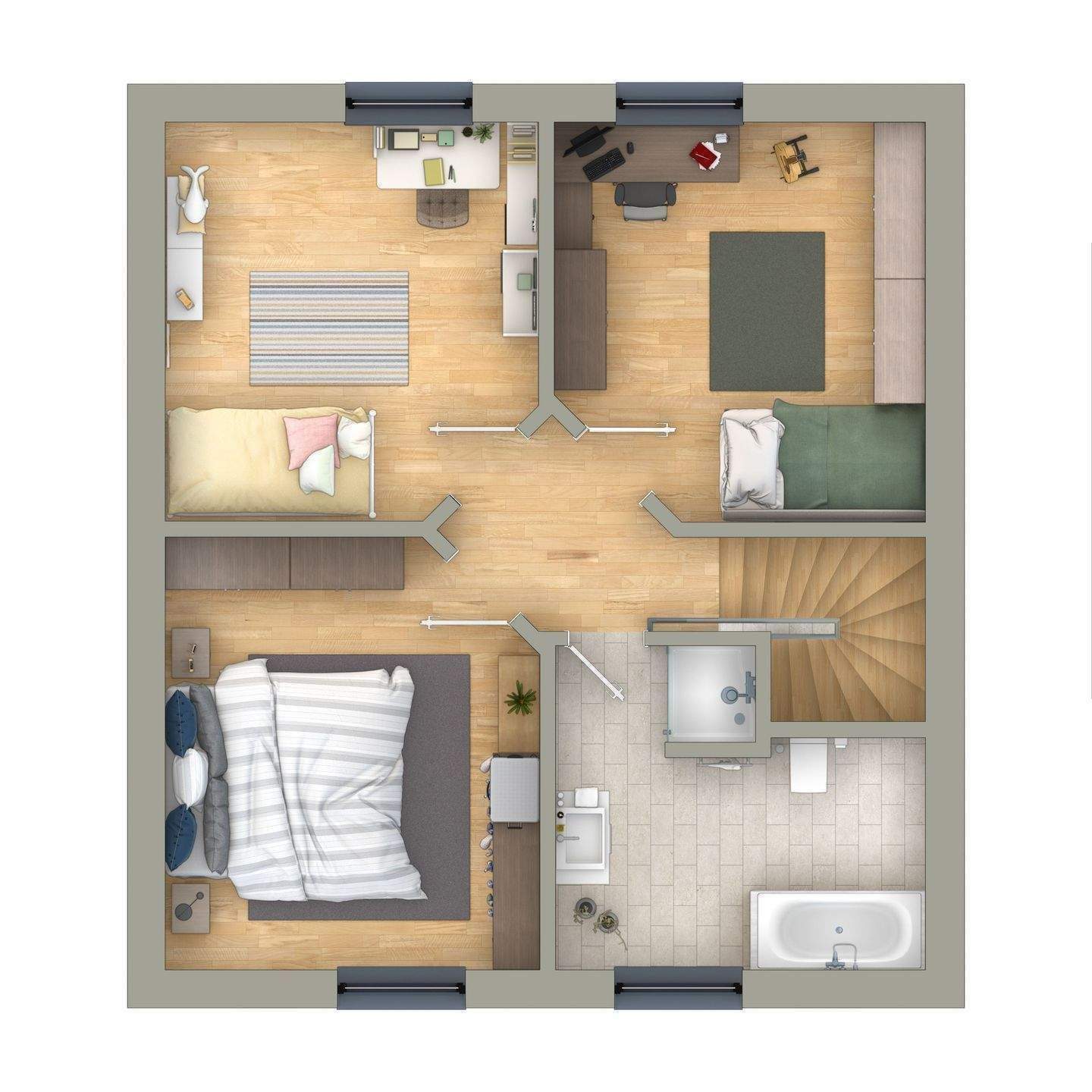 Immobilie in Teuchern - Schlüsselfertiges Massivhaus inklusive Grundstück in Prittitz - Bild 3