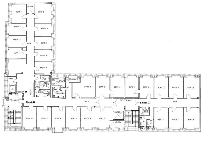 Bürofläche zur Miete provisionsfrei 9,30 € 684 m² Bürofläche teilbar ab 200 m² Stephanstr. 14 Zentrum-Südost Leipzig 04103