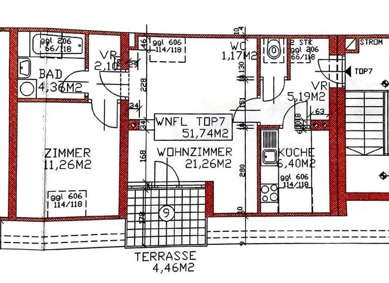 Wohnung zur Miete 650 € 2 Zimmer 52 m² Pressbaum 3021