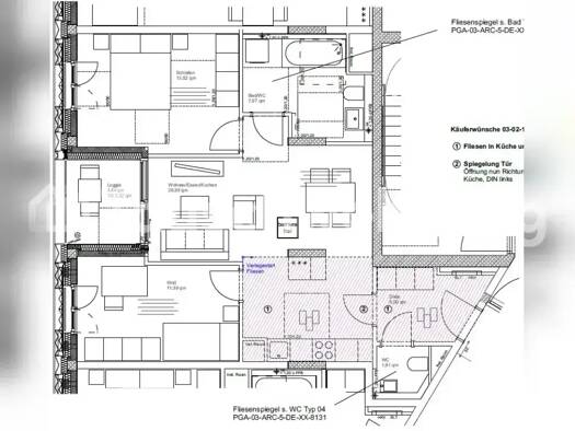 Wohnung zur Miete Tauschwohnung 1.350 € 3 Zimmer 70 m² 1. Geschoss Aubing-Lochhausen-Langwied München 81245