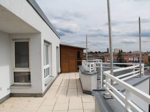 Penthouse zur Miete 1.500 € 3 Zimmer 106 m² 5. Geschoss frei ab 15.02.2027 Schoppershof Nürnberg 90409