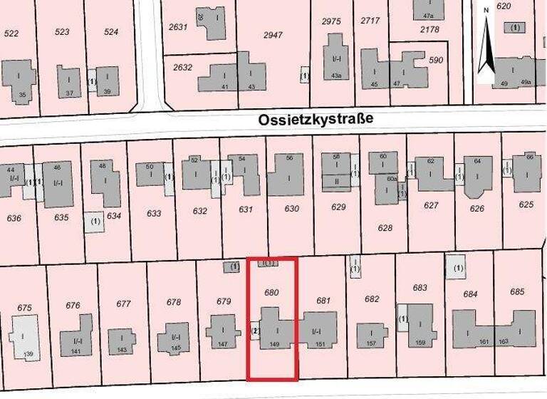 Grundstück zum Kauf 380.000 € 650 m² Grundstück Jenfeld Hamburg 22043