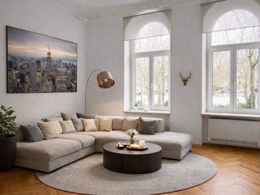 Wohnung zur Miete 1.450 € 4 Zimmer 138 m² Geschoss 1/4 frei ab 15.02.2026 Roonstr. 52 Neustadt-Süd Köln 50674