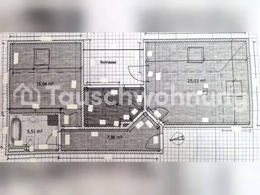 Wohnung zur Miete Tauschwohnung 430 € 2 Zimmer 65 m² 4. Geschoss Gruna Dresden 01277