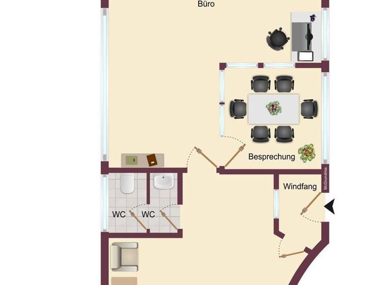 Praxis zur Miete 15 € 74 m² Bürofläche Malserstraße 11, Top 2 Landeck 6500