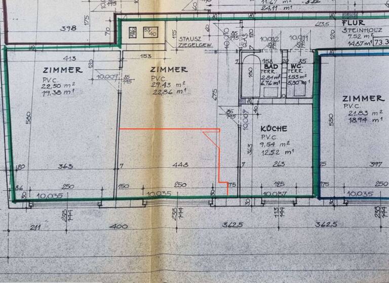 Wohnung zur Miete 583 € 2,5 Zimmer 73 m²<br/>Wohnfläche 3.<br/>Geschoss Idlhofgasse Gries Graz 8020