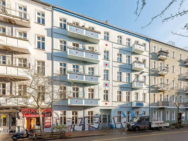 Wohnung zum Kauf 199.000 € 1 Zimmer 35 m² 4. Geschoss Ebertystraße 43 Friedrichshain Berlin 10249