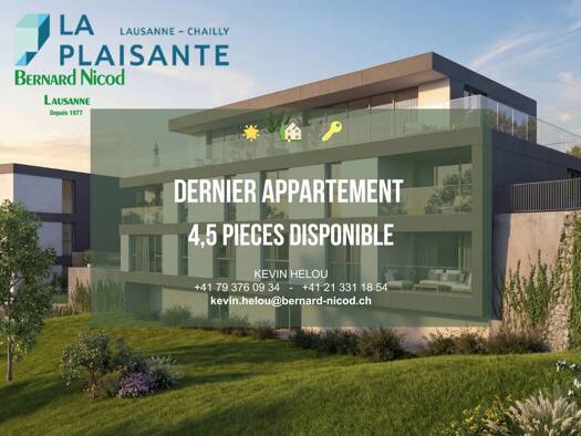 Wohnung zum Kauf 1.759.206 € 4 Zimmer 104 m² Lausanne Chailly - Rovéréaz Lausanne 1012