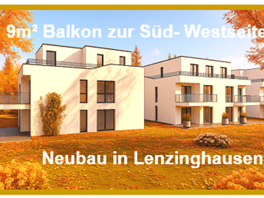 Wohnung zum Kauf - Erstbezug provisionsfrei als Kapitalanlage geeignet 321.000 € 3 Zimmer 80 m² Innenstadt Herford 32051