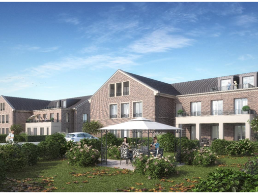 Terrassenwohnung zur Miete 1.002 € 3 Zimmer 80 m² Geschoss 1/3 frei ab sofort Rhede 46414